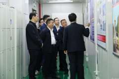 宜春市电子信息产业链招商小分队莅临亚美体育·(中国)官方网站参观调研